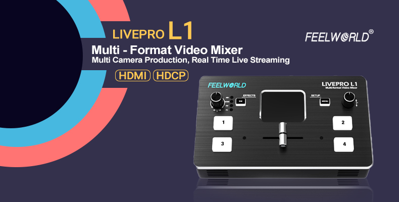 4채널 HDMI 스위처 Live Pro L1 V1